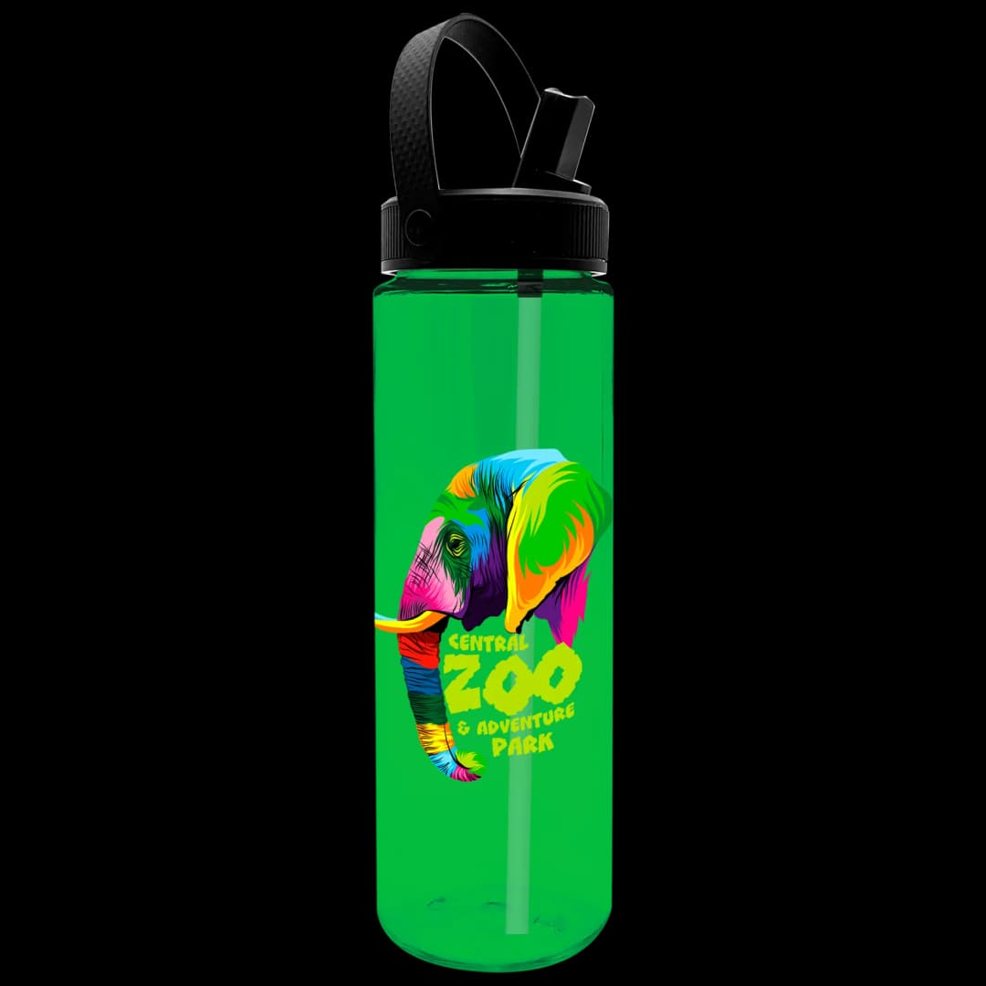 Freedom Tritan® Renew Bottle with Flip-Straw, Swivel-Handle Lid - 28 oz.