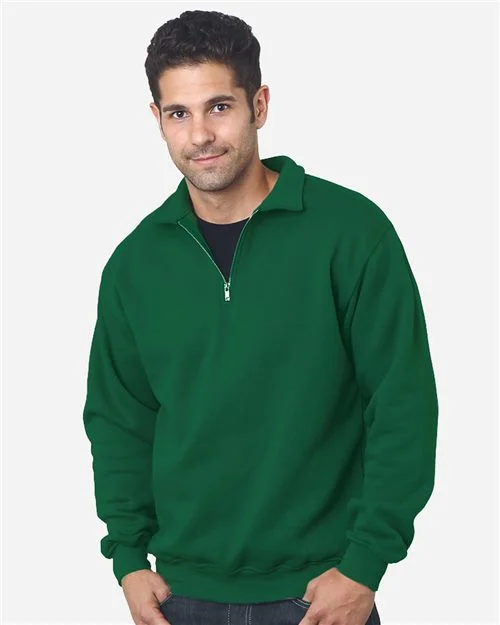 Bayside Unisex USA-Made Quarter-Zip Sweatshirt