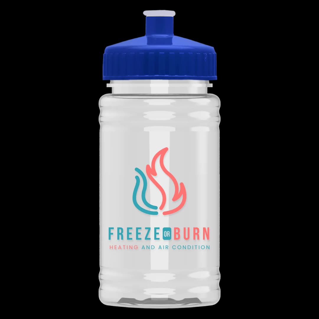 Mini Bottle with Push-Pull Lid - 16 oz.