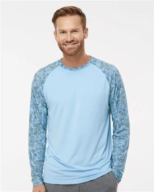 Paragon Men's Panama Colorblocked Long Sleeve T-Shirt