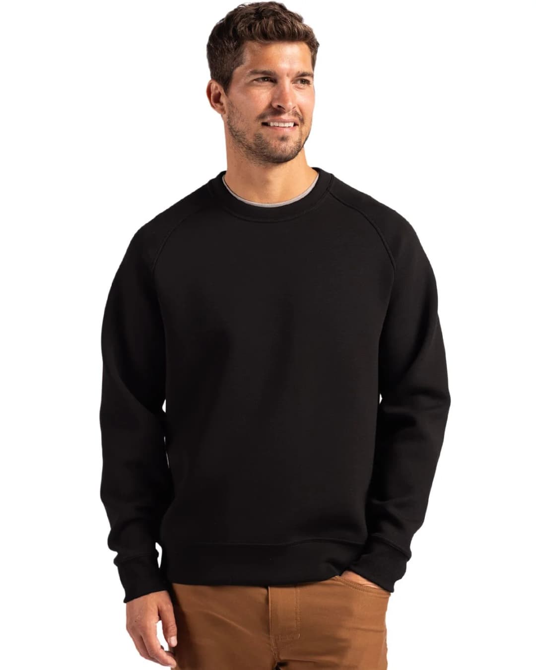 Cutter & Buck Roam Recycled Crew Neck Mens Pullover