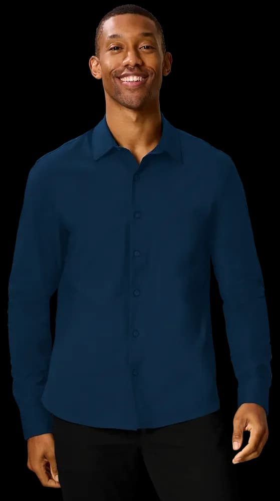 Blue Generation Mens 4-Way Stretch Woven