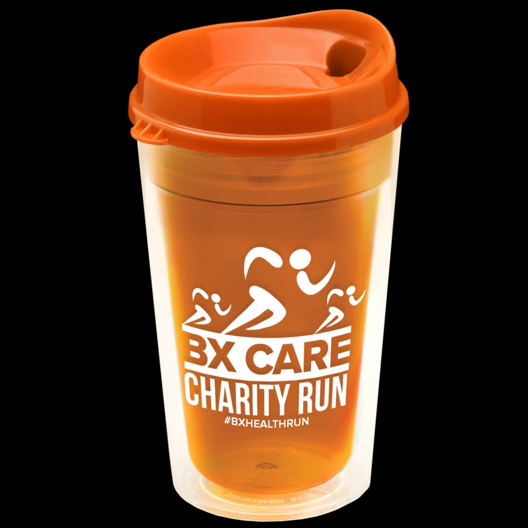 Transparent Tumbler with Sip Lid - 16 oz.