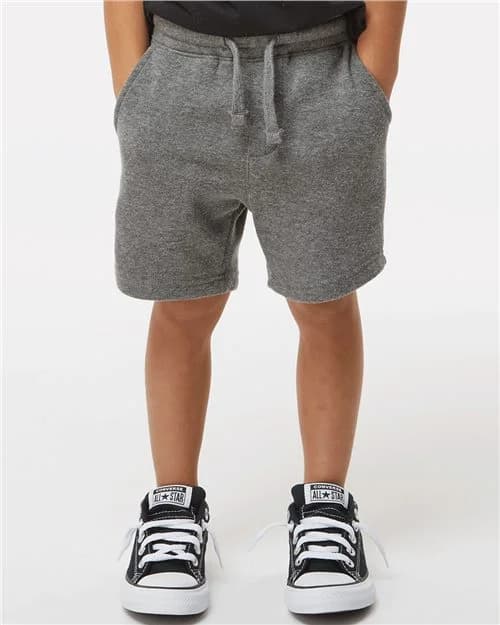 Independent Trading Co. Toddler Lightweight Special Blend Fleece Shorts