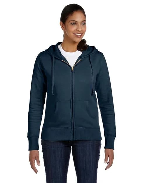 econscious Women's Full-Zip Hooded Sweatshirt
