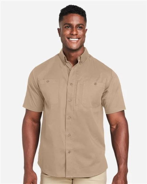 Harriton Men's Advantage IL Short Sleeve Work Shirt