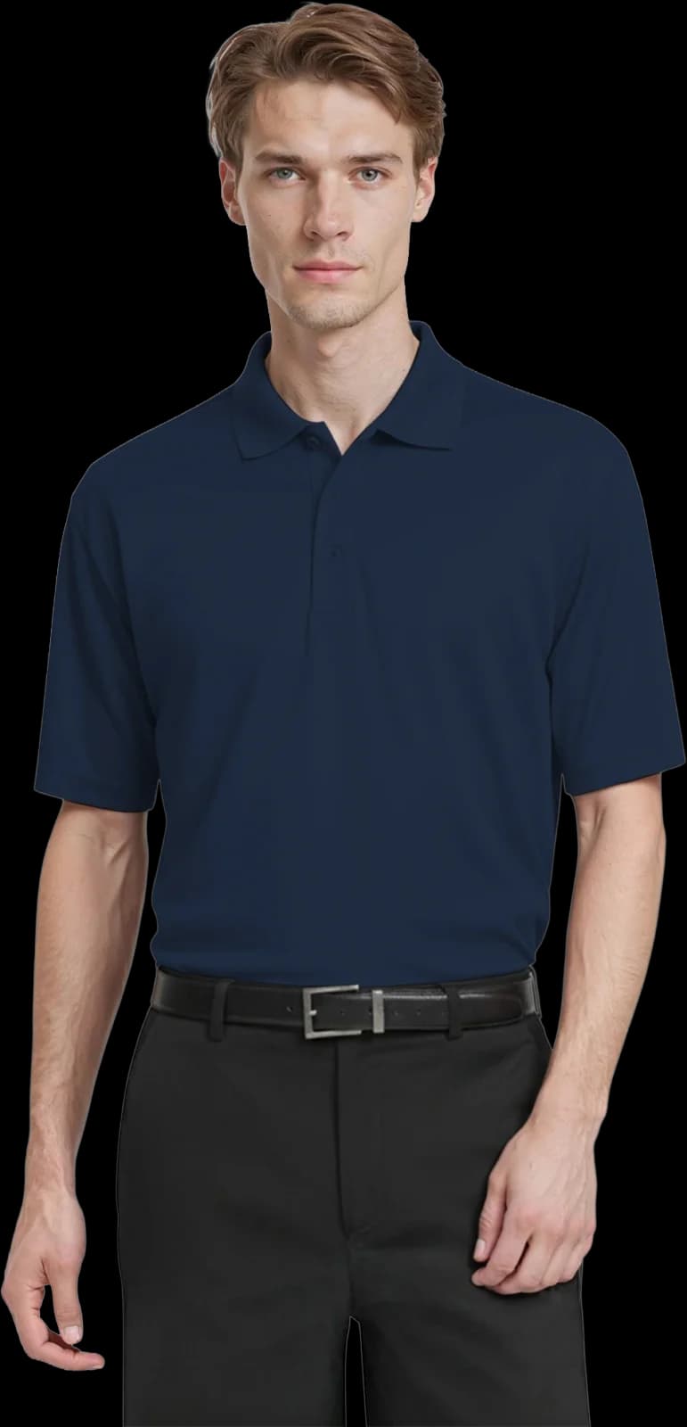 Blue Generation Men's Value Polo