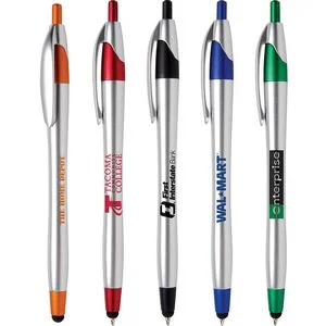 Javalina® Chrome Stylus Pen (Pat #D709,949)