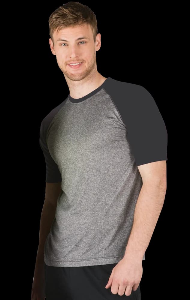 Blue Generation Adult S/S Crew Neck Baseball Tee