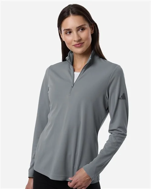Adidas Women's Lightweight Quarter-Zip Pullover