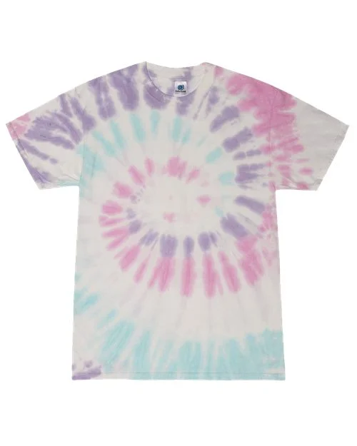 Colortone Youth Multi-Color Tie-Dyed T-Shirt