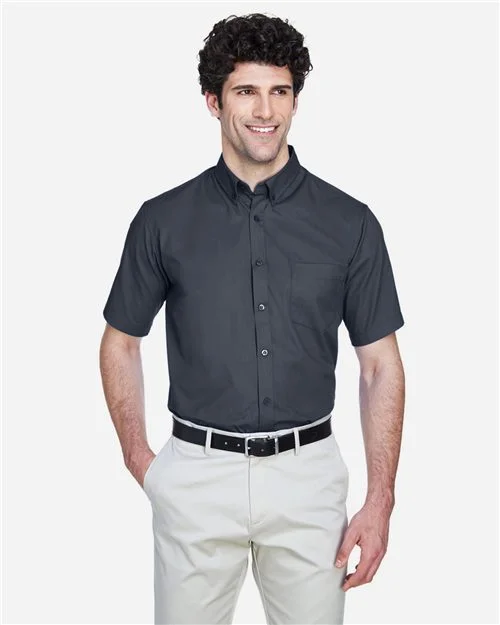 CORE365 Men's Optimum Short Sleeve Twill Dress Shirt