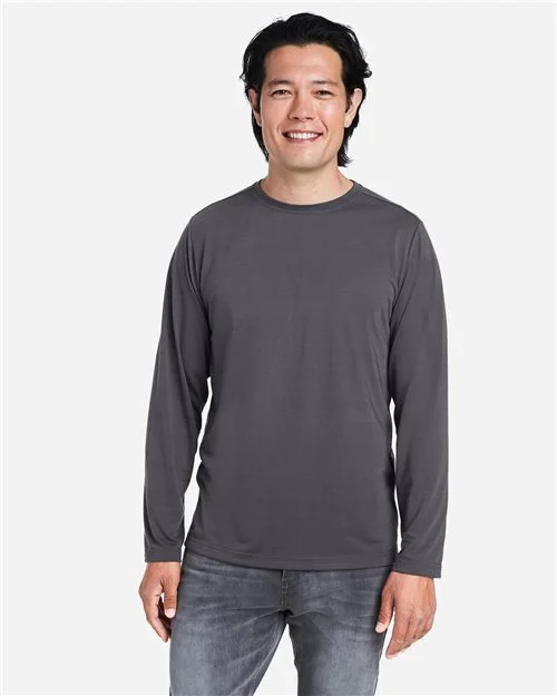 CORE365 Unisex Fusion ChromaSoft™ Performance Long Sleeve T-Shirt