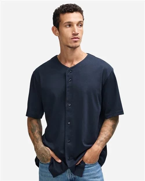 American Apparel Unisex Super Heavyweight Baseball Jersey