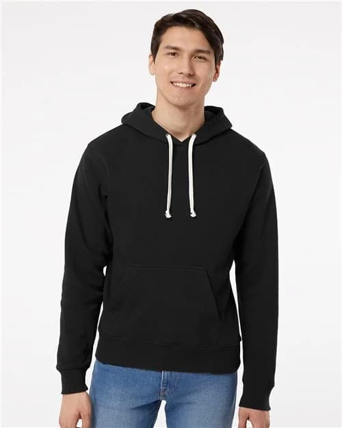 J. America Men's Triblend Fleece Hooded Sweatshirt