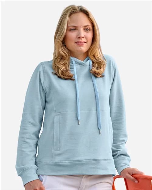J. America Women's Electric Fleece Hooded Sweatshirt