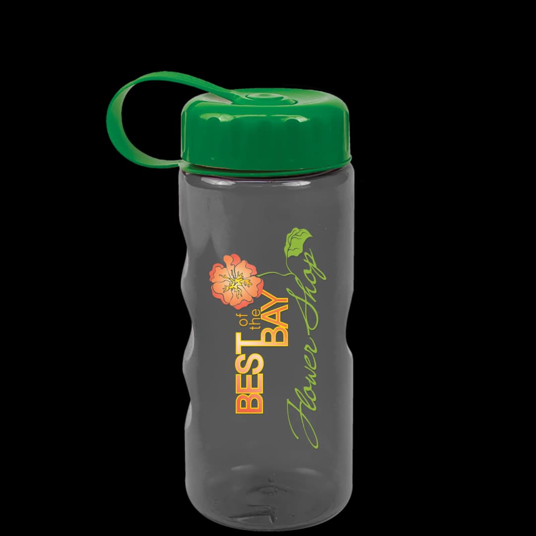 Mini Mountain Tritan® Bottle with Tethered Lid - 22 oz.
