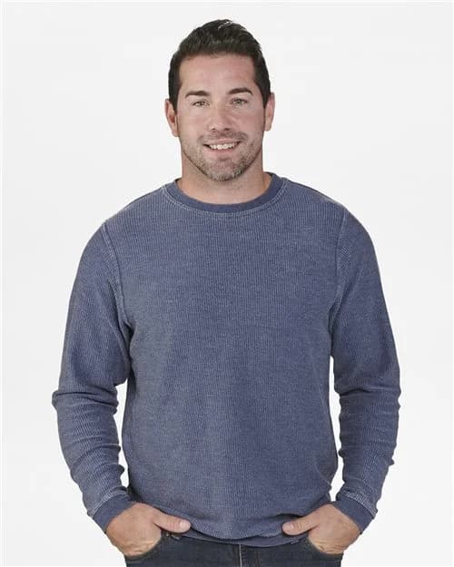 Boxercraft Unisex Corded Crewneck Sweatshirt