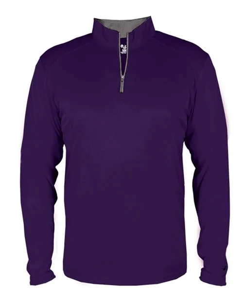 Badger Youth B-Core Quarter-Zip Pullover