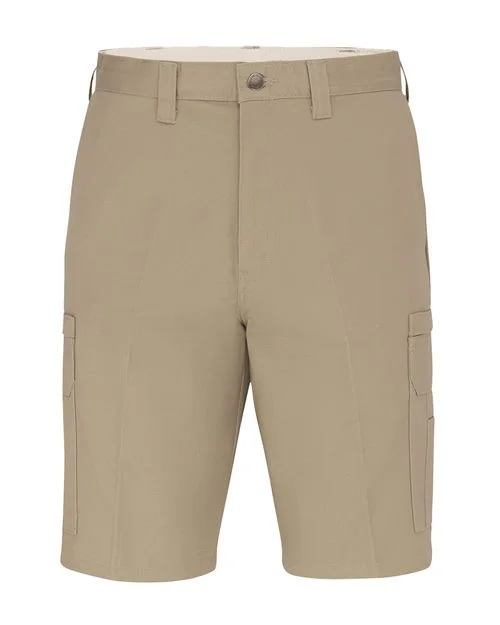 Dickies Men's Extended Sizes 11" Industrial Cotton Cargo Shorts