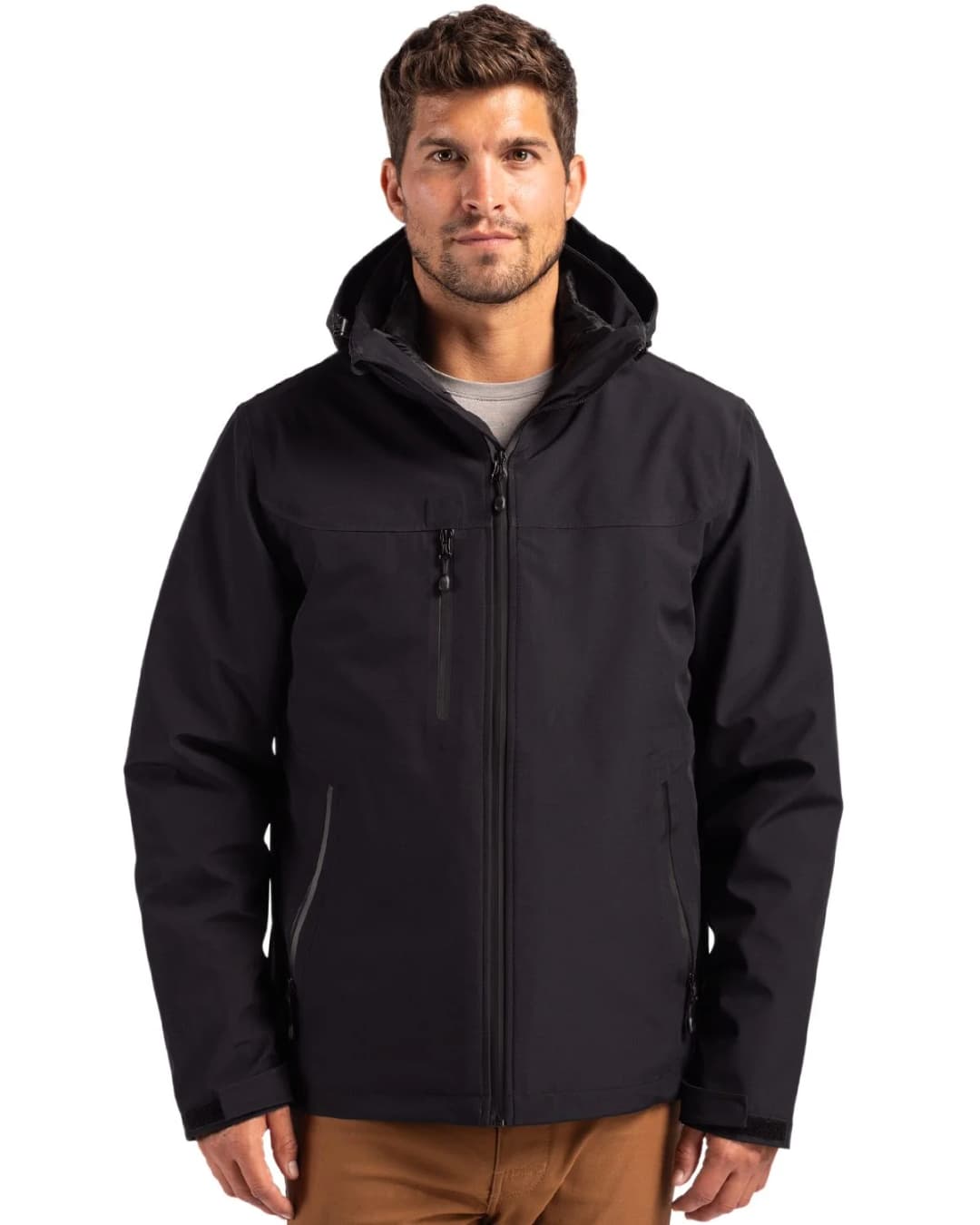 Clique Cornice Recycled 3-in-1 Waterproof System Mens Full Zip Parka