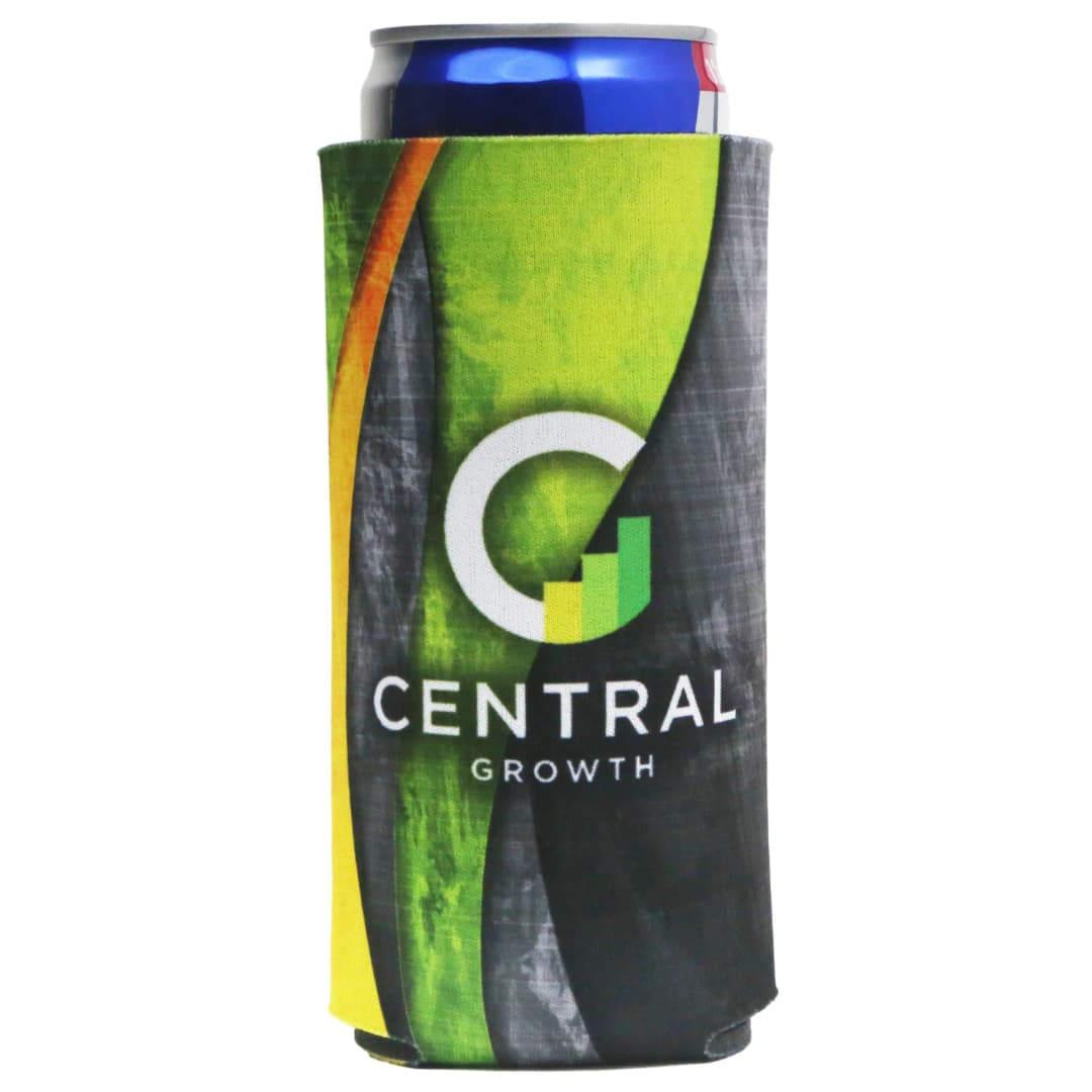 BEST Full Color 12 oz Slim Can Cooler