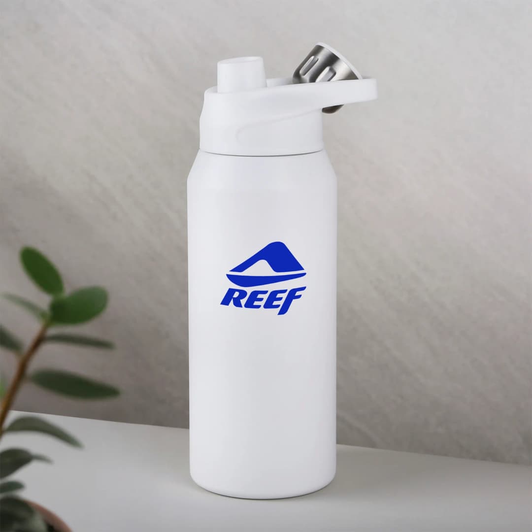 27 oz. Surat Powder Coated Recycled Stainless Steel Bottle w/ magnetic lid