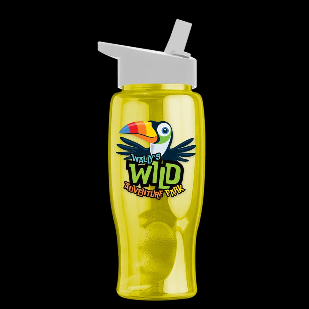 Poly+ Bottle with Flip-Straw Lid - 27 oz.