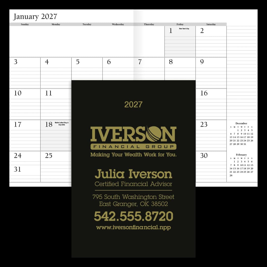 Leatherette Planner