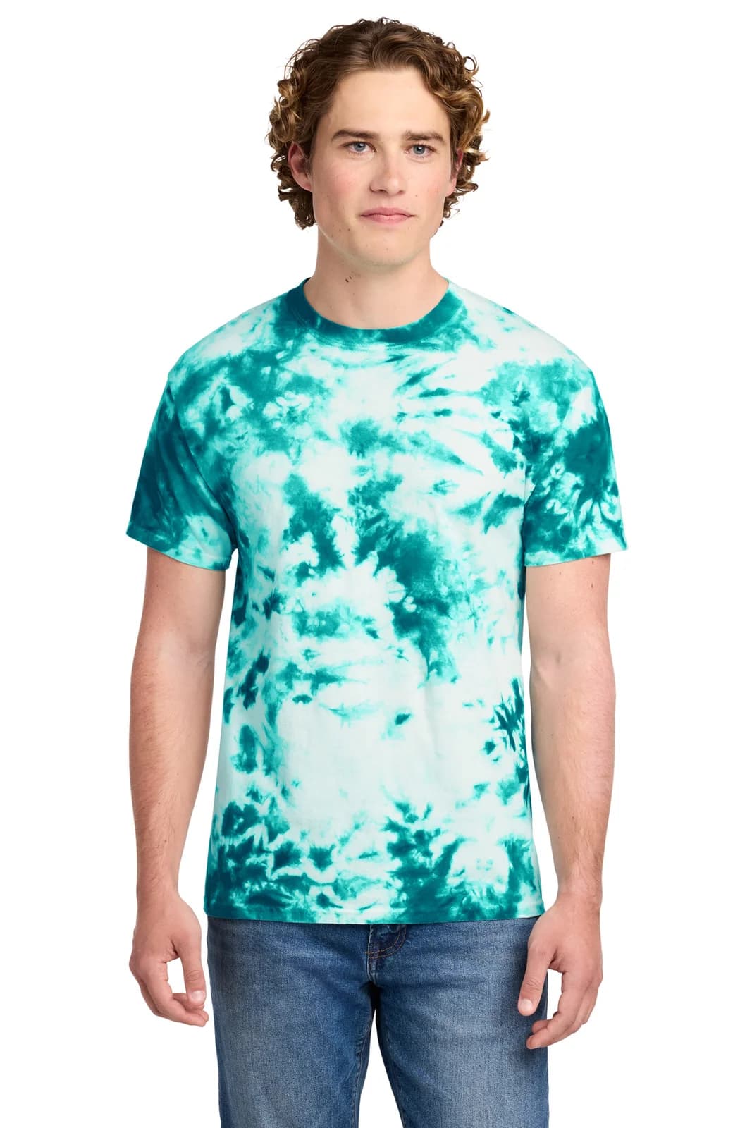 Port & Co® Crystal Tie-Dye Tee
