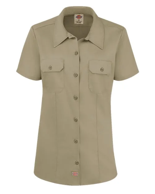 Dickies Women's Short Sleeve Work Shirt