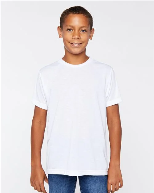 SubliVie Youth Polyester Sublimation Tee