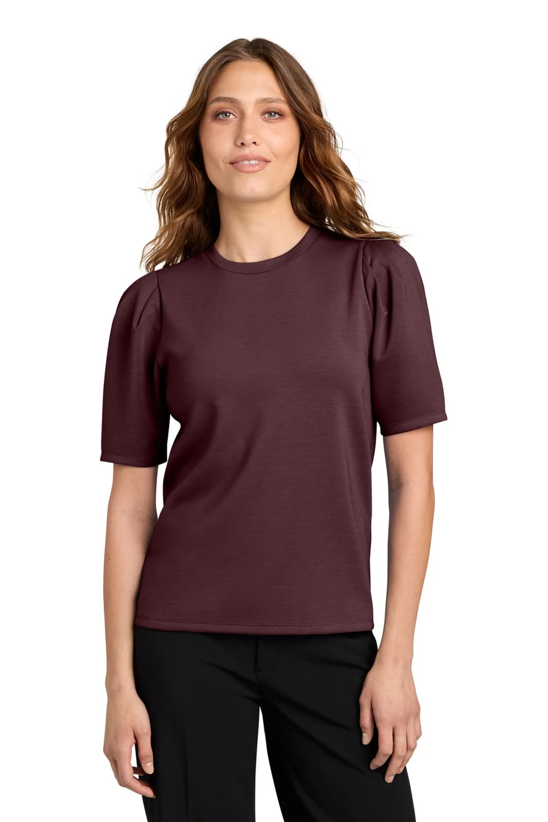 Mercer+Mettle® Women's Short Sleeve Lite Spacer Top