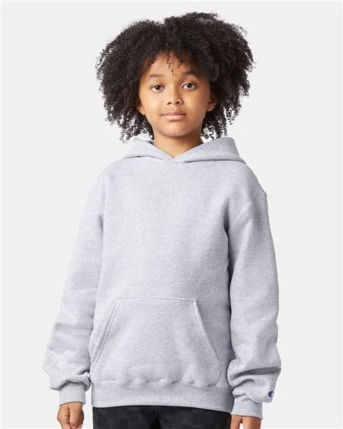 Champion Youth Powerblend® Hooded Sweatshirt