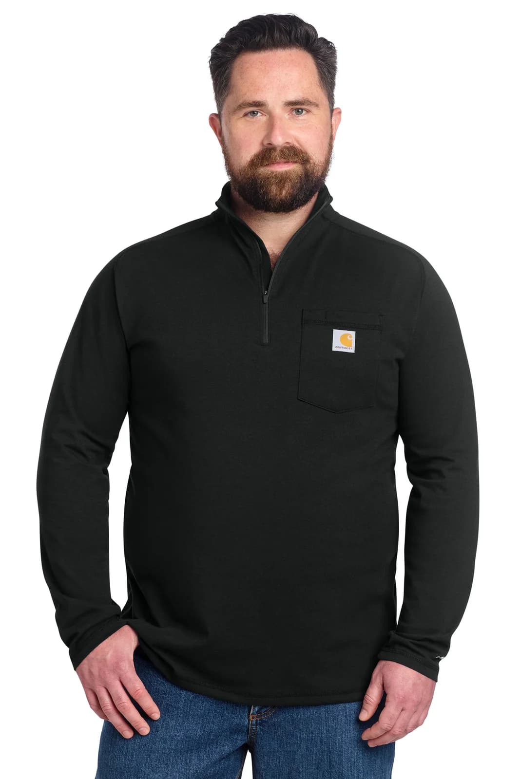 Carhartt Force® 1/4-Zip Long Sleeve T-Shirt