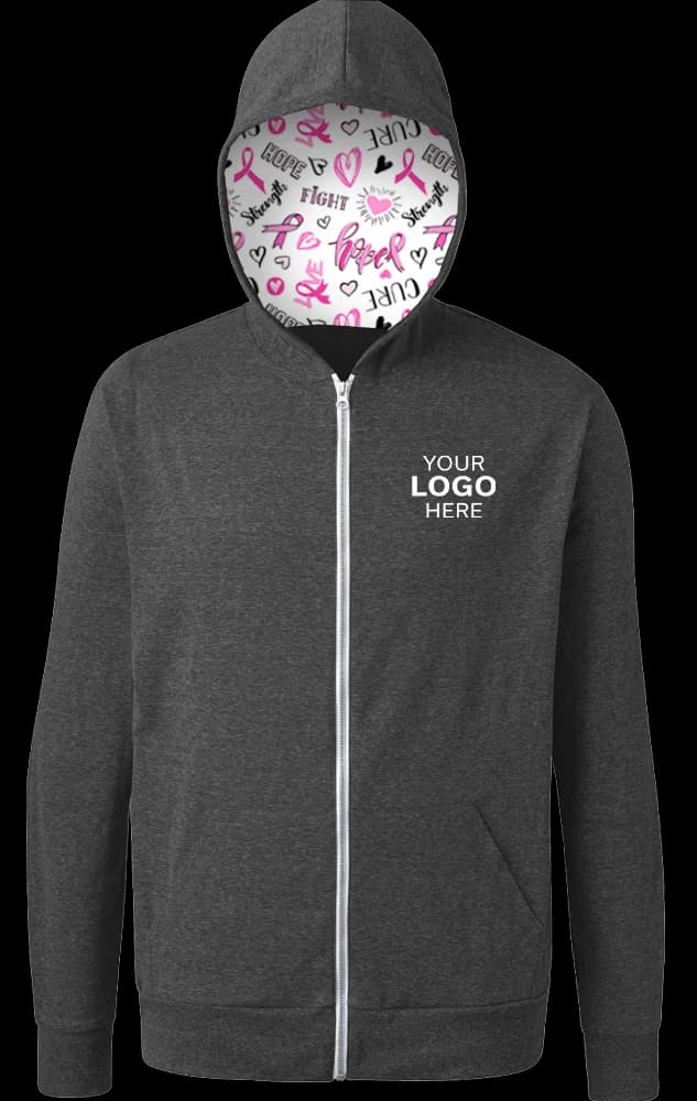 Blue Generation BCA Tri-blend Zip-front Hoodie