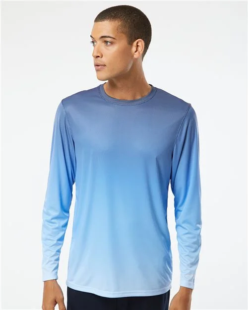 Paragon Unisex Barbados Performance Pin Dot Long Sleeve T-Shirt