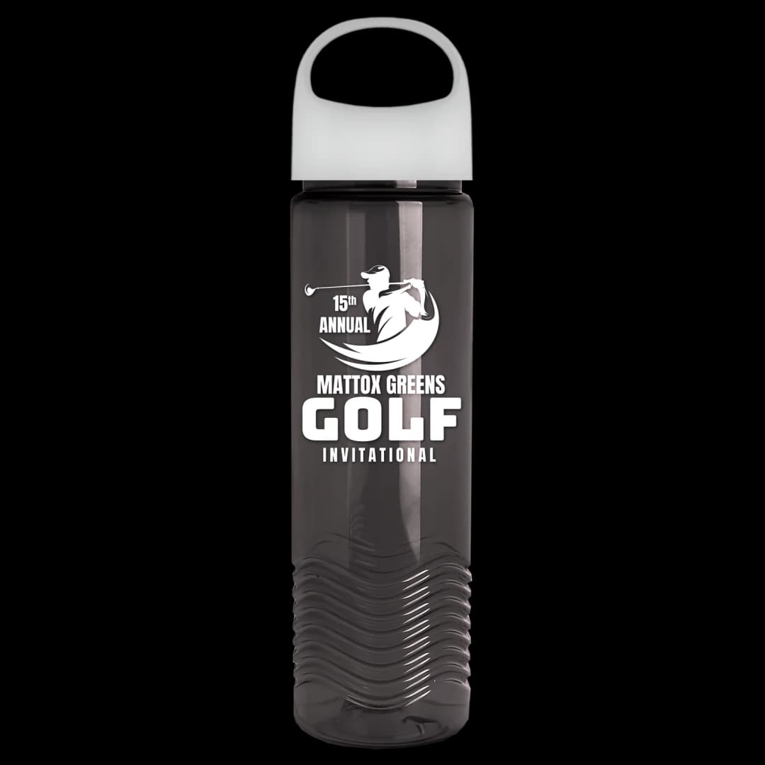 Wave Tritan® Bottle with Oval Crest Lid - 24 oz.