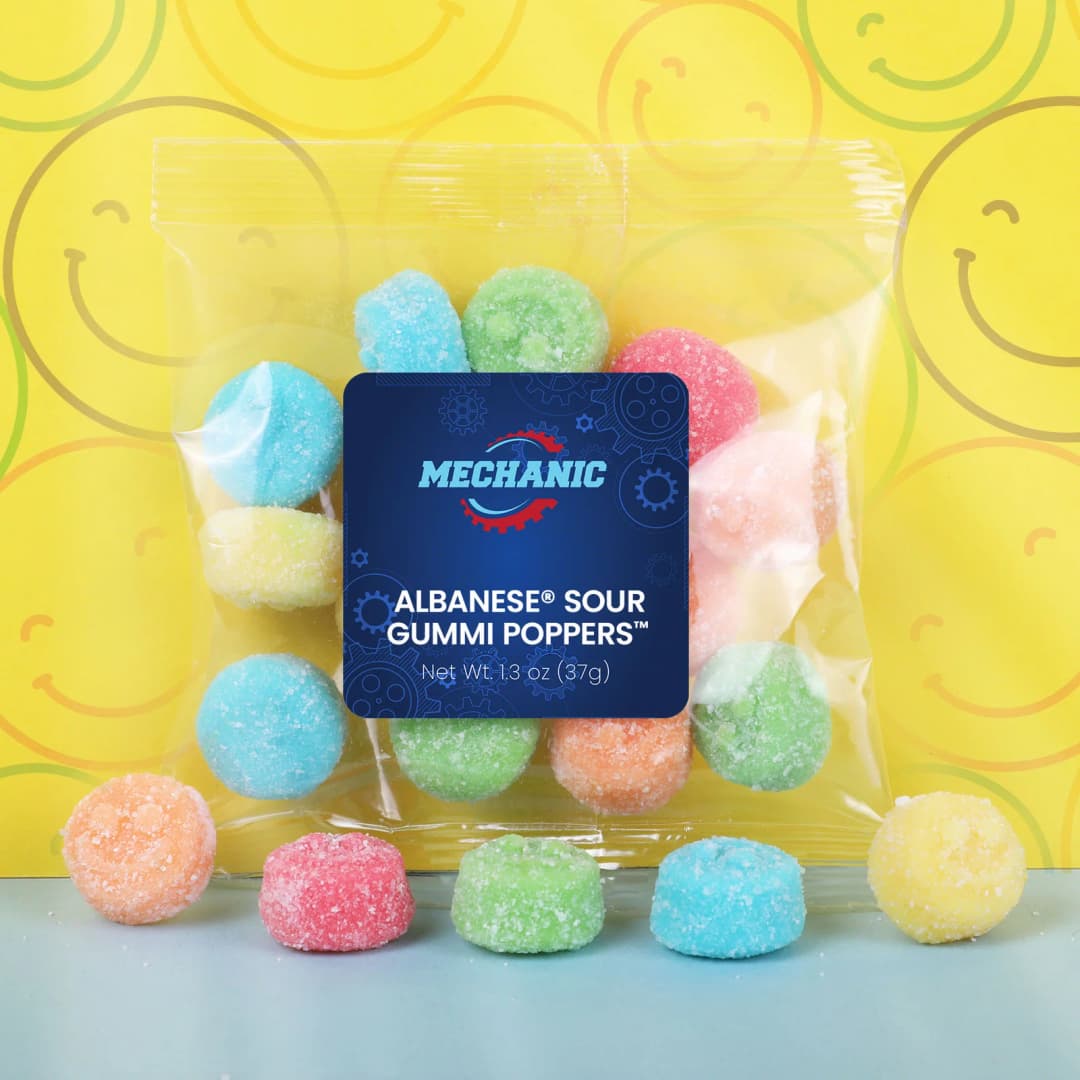 Albanese® Sour Gummi Poppers™: Taster Packet