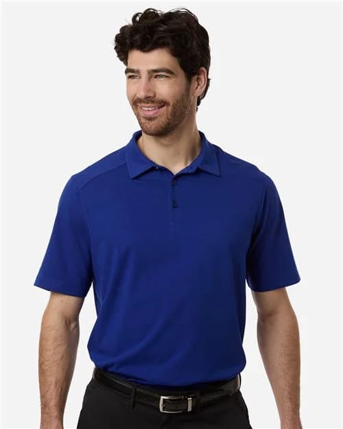 Devon & Jones Men's Seaton Pebble Textured Polo