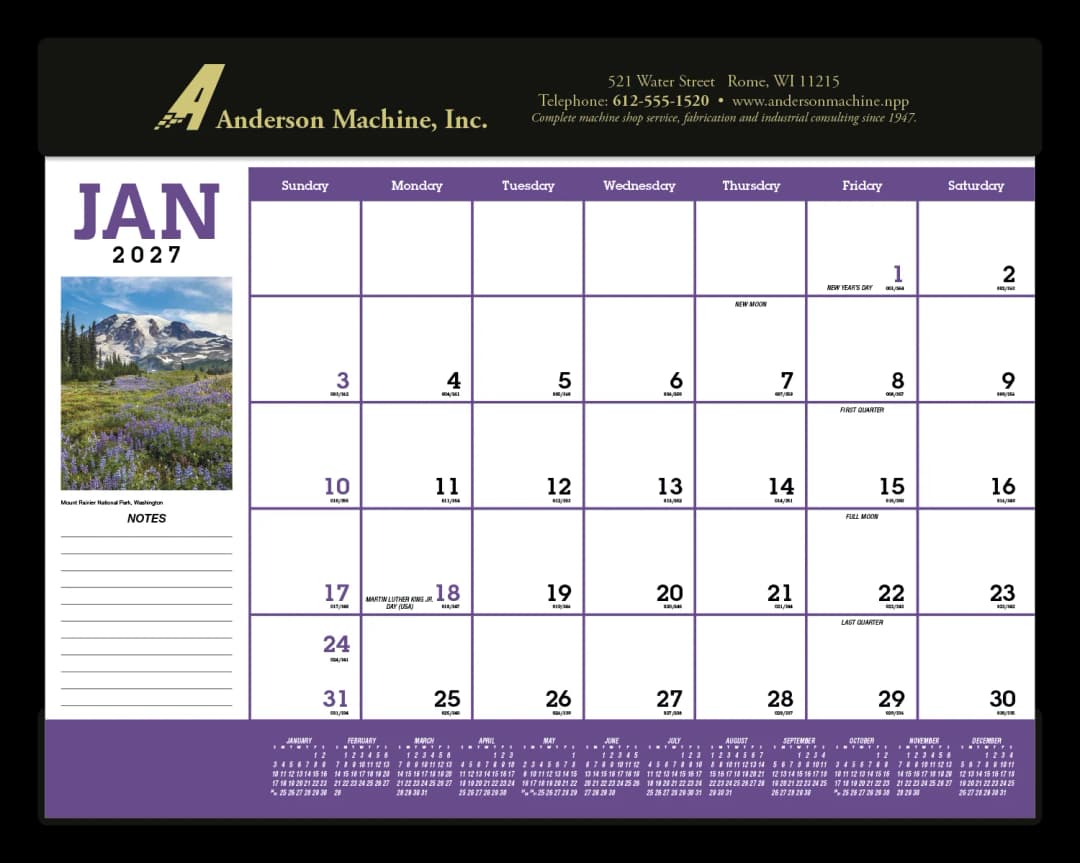 Scenic Desk Pad
