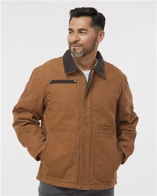 DRI DUCK Men's Tall Rambler Boulder Cloth Jacket