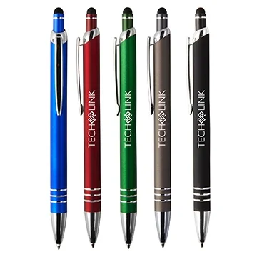 Venice Velvet-Touch Aluminum Stylus Pen