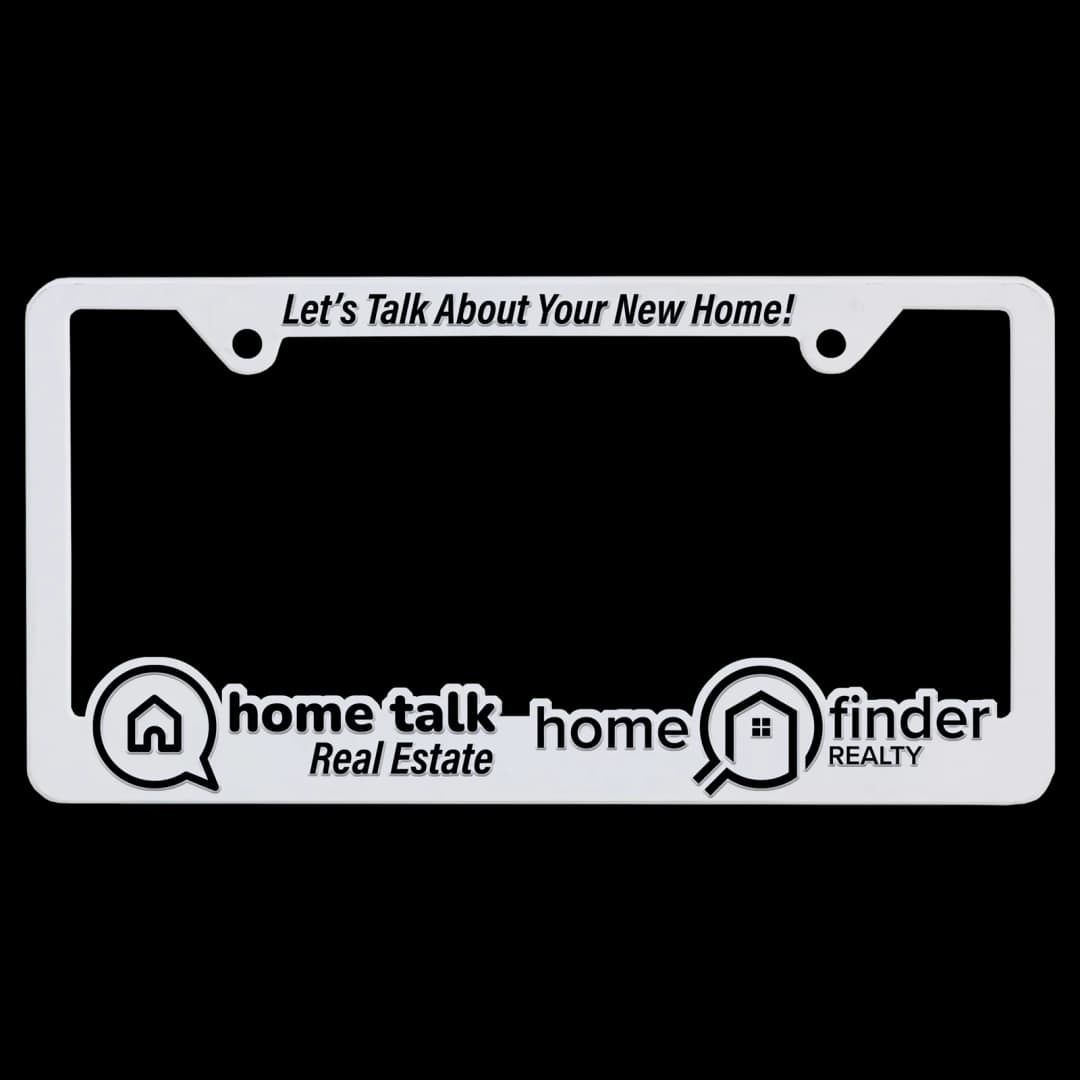 3-D Traditional License Plate Frame