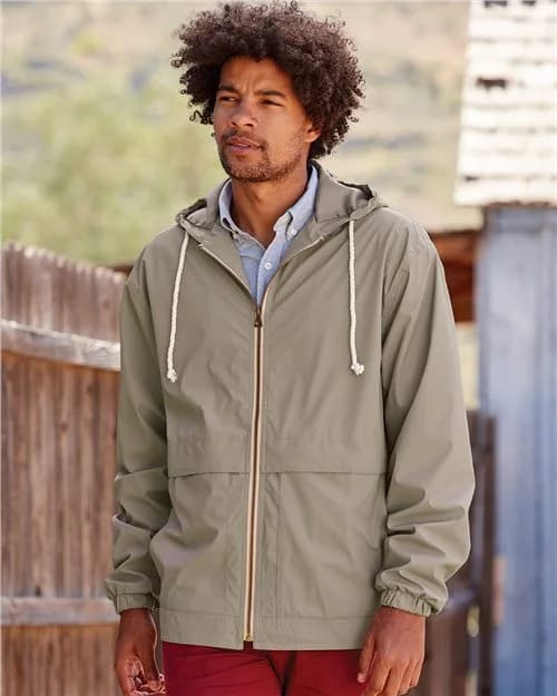 Weatherproof Unisex Vintage Hooded Rain Jacket