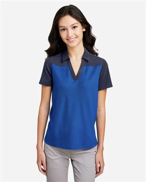 CORE365 Women's Fusion ChromaSoft™ Colorblock Polo