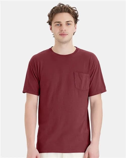 ComfortWash by Hanes Unisex Garment-Dyed Pocket T-Shirt
