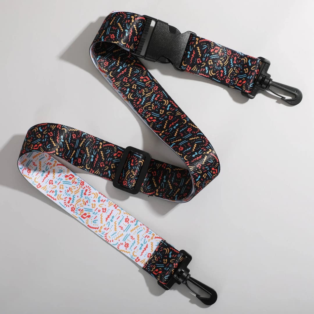 Overseas Direct Full Color Bag Strap With Buckle: Medium