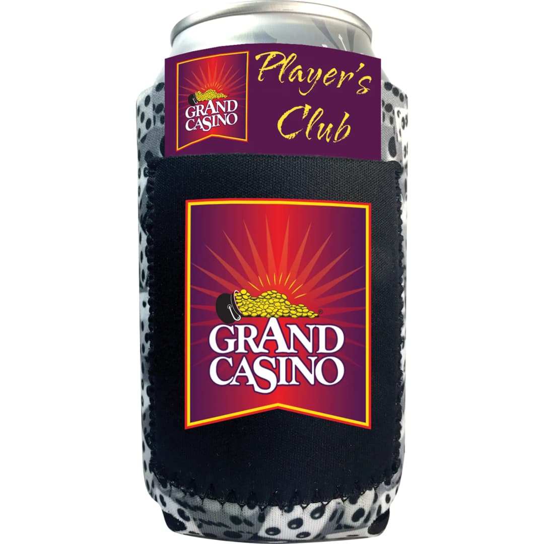 Full Color Pocket Neoprene Can Cooler