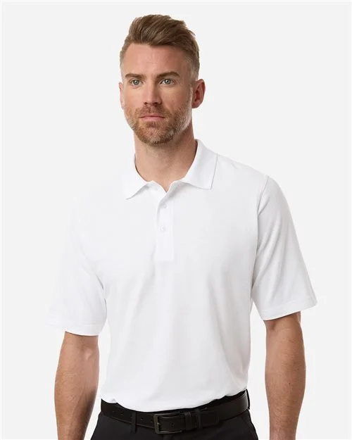 Harriton Men's Tall Maverick CVC Pique Polo